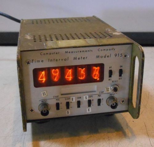 Computer measurements Digital Time Interval Meter Model 915
