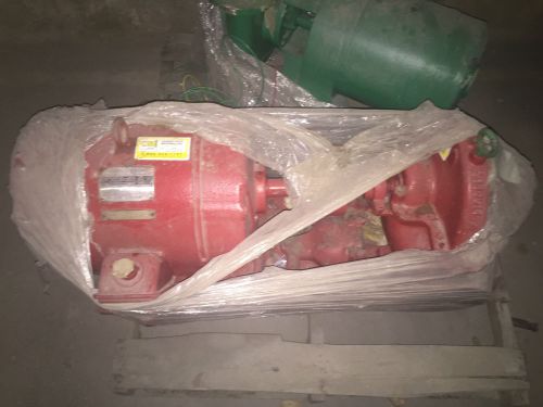 General Electric Fire Pump Tri Clad Induction Motor