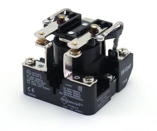 Magnecraft w199x-2 electromechanical relay 12vdc 70ohm 40a spdt us authorized for sale