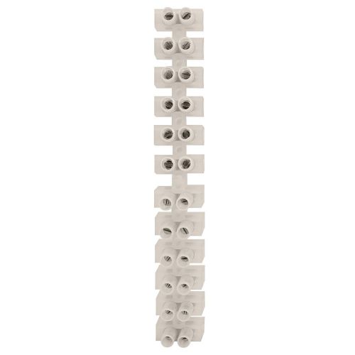 16mm dekton terminal block - 2 12 way strips 30a set wire electrical connector for sale