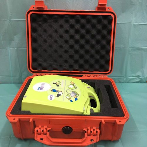 Zoll AED PLus with Adult Pad Expiring 2017 and Hard Carry Case. Free Shipping