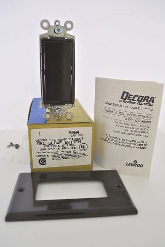 Leviton 6294 brown decora wall switch slave module for use w/ cat.# 6293 &amp; 6383 for sale