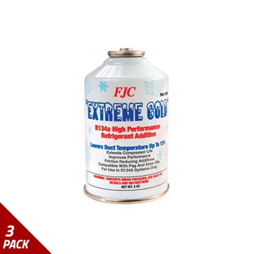 FJC Inc. Extreme Cold Additive-4oz R134A [3 Pack]