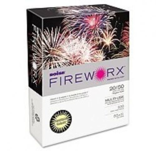 Boise fireworx color copy/laser paper, 20 lb, letter size 8.5 x 11, crackling for sale