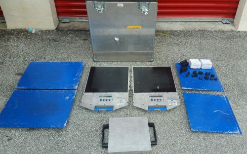 ULP410 Ultra Low-Profile Aircraft Scales Weighing System