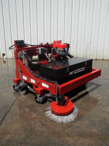 GT MASTER SWEEP MASTERSWEEP M10000 PARKING LOT WAREHOUSE FORKLIFT SWEEPER