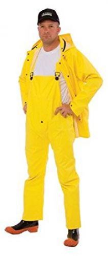Cordova safety products crs353ym stormfront 3 piece rain suit with detachable ho for sale