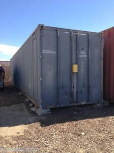 40&#039; Used Shipping Container with Lock Box