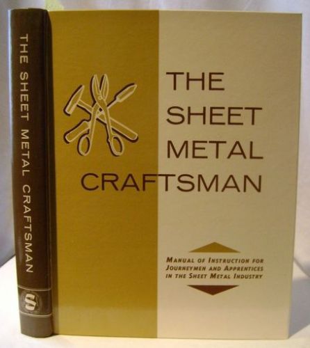 The sheet metal craftsman - journeyman reference manual for sale
