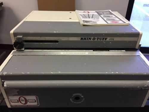 Rhin-O-Tuff HD 6500  Electric Punch WITH COIL DIE + 1000 FREE PLASTIC COILS