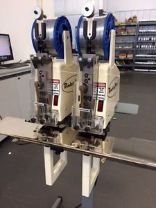 Dual head binderymate ii 405 wire stitcher - barely used, fully-serviced for sale