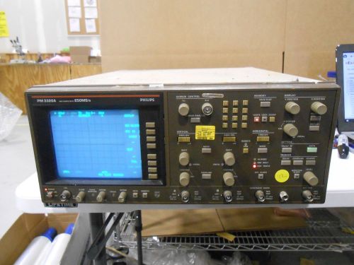 PHILIPS PM 3320A max sample rate 250MS/s OSCILLOSCOPE