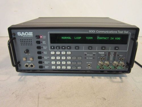 Sage 930i Communications Test Set