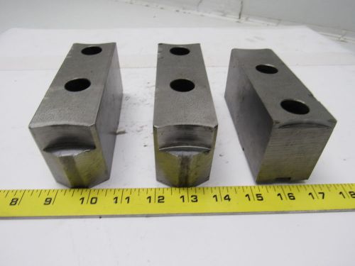 Daco 05-201466 lathe chuck top jaws 5-5/8&#034; x 2-3/8&#034; x 1-3/4&#034; lot of 3 for sale