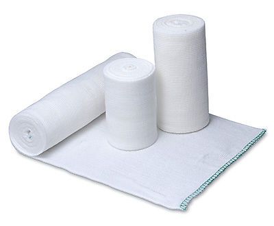 6&#034; x 180&#039; Medline Swift-Wrap Sterile Elastic Bandages - White (20 Bandages)
