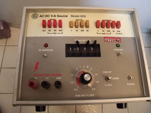 RFL AC-DC V-A Source - Calibration Source