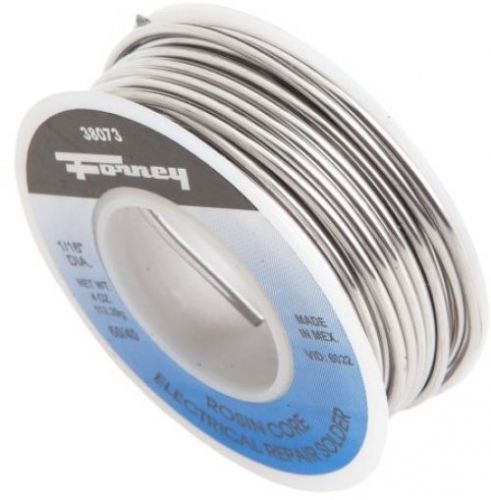 Forney 38073 Rosin Core 60/40 Solder, 1/16-Inch, 1/4-Pound