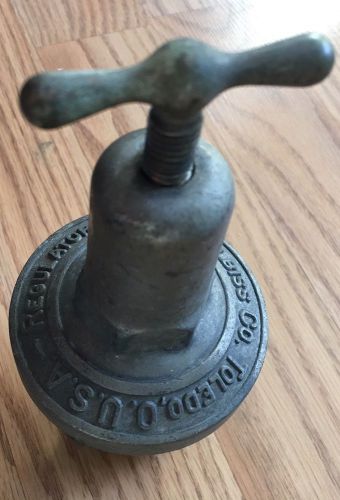 Vintage devilbiss regulator steampunk cast metal hh1 for sale