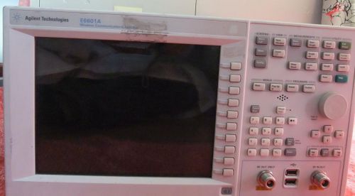 HP/Agilent E6601A Wireless Communications Test Set Tested Working
