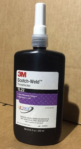 3M Scotch-Weld Threadlocker TL22 Low Removal Torque 8.45 fl oz / 250 ml