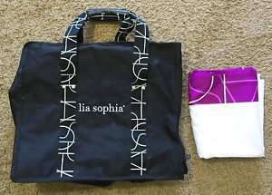 Lia Sophia Consultant/Distributor Tote Bag &amp; Display Tablecloth