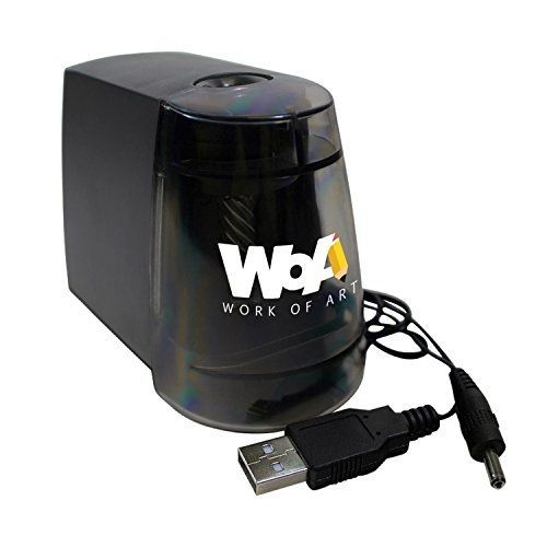 Electric Pencil Sharpener by WOA - Essential Desk and Classroom Supplies,