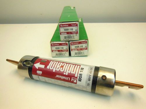 Littlefuse IDSR 110 75-600V AC/DC --3 PACK of fuses