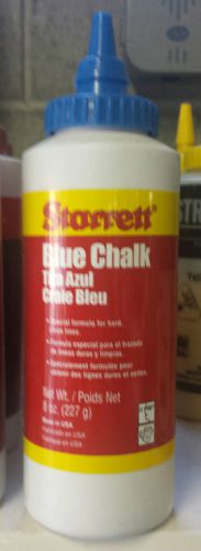 NEW! STARRETT TOOLS 8 oz. BLUE CHALK  LINE REFILL SC8B BOX OF 6