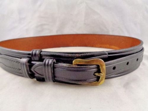 Don hume belt b112 size 28 women black officer security guard duty for sale