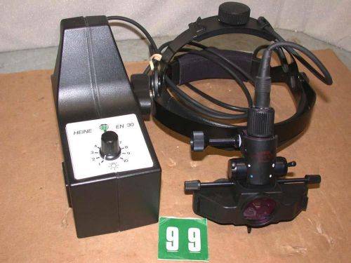 Heine Omega 200 Binocular Indirect Ophthalmoscope with power supply #99 Free S&amp;H