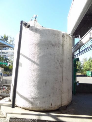 Heated 10,000 gallon polypropylene insulated storage tank with controls can ship for sale