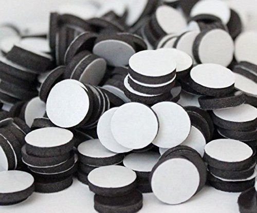Flexible Magnets 1/2&#034; Round Disc with Adhesive Backing - 100 Pcs