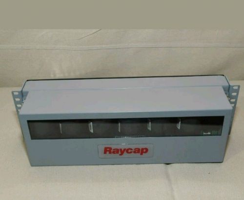 NEW RAYCAP/COMMSCOPE 6-CIRCUIT OVP RACK SURGE PROTECTION RR0DC-2260-RM-48
