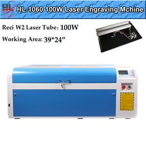 Auto-Focus Reci 100W W2 C02 Laser Cutter Engrave Machine Without Chiller Pick Up