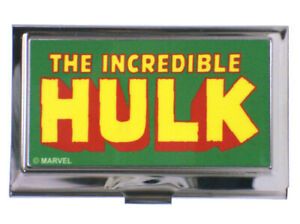 Incredible Hulk Business Card Holder Classic Heroes Marvel Comics New