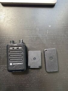 Motorola Minitor VI 5 Channel Stored Voice Pager UHF 450-486MHz + Programming