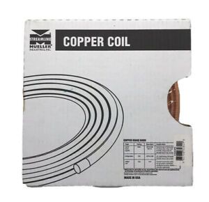 Streamline Mueller Industries 1/4&#034; O.D. X 20&#039; Copper Coil A/C Refrigeration NIB