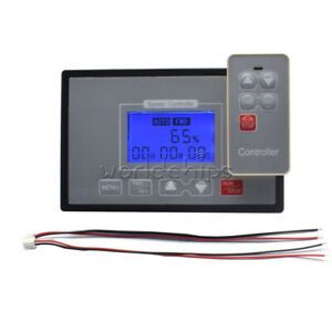 Digital LCD Display PWM 60A DC Motor Speed Controller Wireless Remote Control