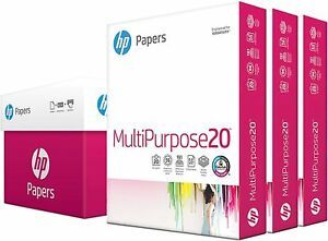 8.5 x 11 Paper | MultiPurpose 20 lb | 3 Ream Case - 1500 Sheets