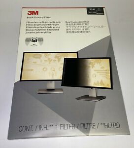 3M PF238W9B 16:9 Blackout Privacy Filter for 23.8&#034; Wdscreen Monitor Black New