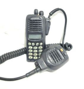 Kenwood TK-2180-K2 Portable Radio VHF FM Transceiver W/ KMC-41 Mic &#034; LOCKED?
