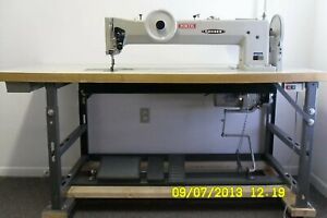 Long Arm Heavy Duty Double Needle Sewing Machine - CONSEW 744R30