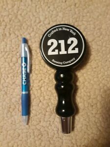 BEER TAP HANDLE-  LIMITED EDITION  &#034; 212 &#034; Brewery, from Manhattan, NY - RARE