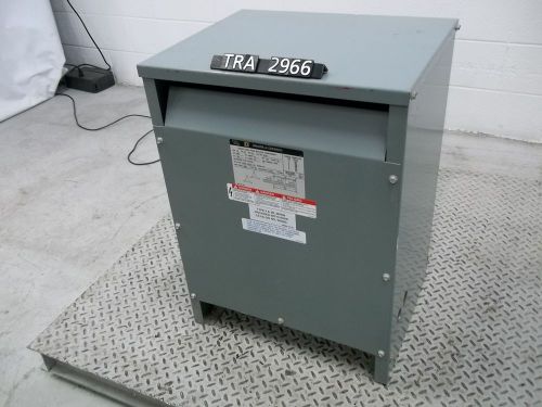 Square d 15 kva 3 phase 15t6h transformer (tra2966) for sale