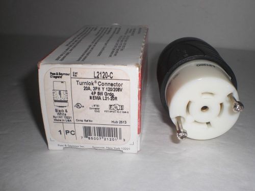 PASS &amp; SEYMOUR L2120-C TURNLOK CONNECTOR