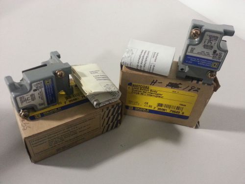 Lot of 2 square d 9007co52 limit switch body for sale
