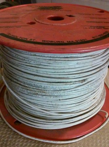 ROLL OF WHITE STRANDED 18 AWG AWM STYLE WIRE
