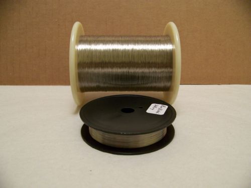 Pure Nickel wire (non resistance  wire )   34 awg 100 ft