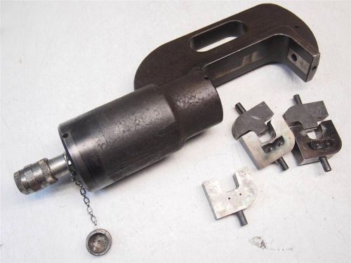 Amp 69082 large hydraulic crimper head with 68129 dies for sale