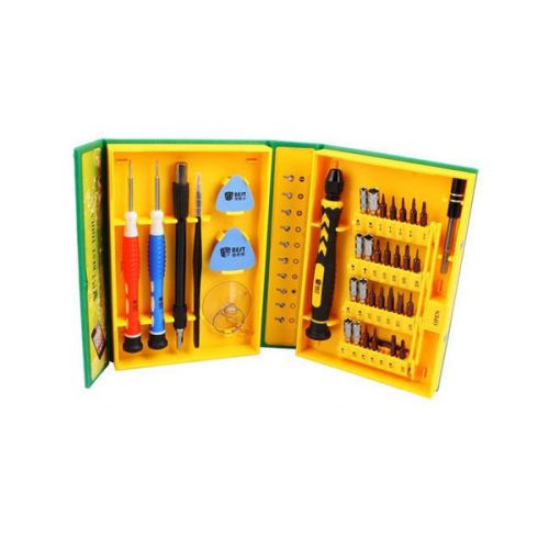 Bst-8922 magnetic screwdriver kit set tools 38pcs-in-1 repair cell phone laptop for sale